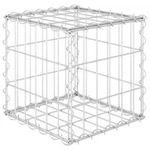 Cube Gabion Raised Bed Retaining Wall Outdoor Stone Basket Steel Wire Vidaxl. Fixed Price $42.99.