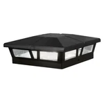 Classy Caps SLC771B 6X6 Black Aluminum Cambridge Solar Post. Fixed Price $63.38.