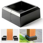 Prinfort 8"X8" (actual: 7.5"X7.5") Deck Post Base Covers Aluminum. Fixed Price $35.99.