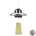 New Nousaku Wind Bell Chime Ufo Japanese Furin Handmade Artifact Craft. Fixed Price $80.55.