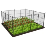 Taomenni 8 Panels Chicken Wire Plant Protectors 19FTL X 24INH. Fixed Price $176.65.