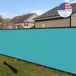 6FT Fence Privacy Screen Mesh Shade Cloth Cover For Home Garden Yard Turquoise. Fixed Price $368.99.