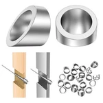 20 Pcs 3/8" Id Angle Washers Cable Railing Stair Ends Stainless Steel 30 Degree. Fixed Price $43.00.