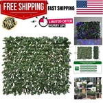 Customizable Expandable Ivy Privacy Fencing - Easy Install Garden Decor, 22X120. Fixed Price $66.87.