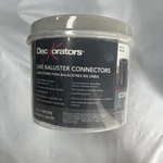 Deckorators Black Baluster 130 Connectors. Fixed Price $24.99.