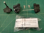 (set Of 2) Nationwide Industries Gate Latch Two-sided, Key Lockable Black. Fixed Price $40.00.