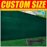 Colourtree Green 6' Fence Privacy Cover Mesh Custom Size. Fixed Price $318.79.