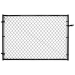 Adjust-a-gate Fit-right Adjustable Chain Link W/square Corner Frame, Black. Fixed Price $134.99.