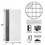 Garden Craft 112405 1/2 In. Mesh 19 Ga. Steel Hardware Cloth X Ft.. Fixed Price $20.68.