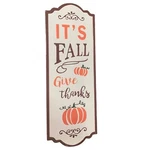 Autumn Its Fall Metal Wall Sign Rustic Style Decorative Indoor Outdoor 28" X. Fixed Price $25.55.