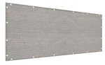 Alion Home 6FT Tall Custom Length Smoke/tan Privacy Screen Patio Balcony Fence. Fixed Price $36.99.