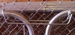 All-american Wire Arm Throw Over Top Double Gate Latch Chain Link Fast Ship. Fixed Price $5.97.