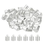 Uxcell 50PCS Leather Cord End Caps, Od Column Barrel 9MM, Silver Tone. Fixed Price $13.27.