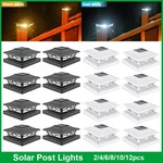 Led Solar Post Lights Outdoor Deck Fence Landscape Pvc Vinyl 4X4 6X6. Fixed Price $74.89.