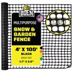 4 Ft. X 100 Black Construction Snow/safety Barrier Fence. Fixed Price $55.25.