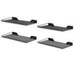 Heavy Duty Garage Wall Shelving 4 Pack 23.6"X11.8" Metal Wire Shelves Mo.... Fixed Price $121.32.