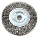 Forney 72744 Wire Wheel Brush, Fine Crimped With 4-INCH-BY-.008-INCH, Silver. Fixed Price $14.99.