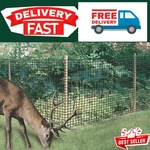 Garden Fence Landscape Deer Fencing Animal Protects Strong Netting Borders 7X100. Fixed Price $35.49.