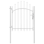Garden Gate Steel 39.4"X78.7" White. Fixed Price $154.52.