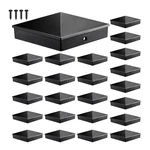 Threekia 4X4 Post Caps Black 3.5"X3.5" Asa - Uv, Fade & Crack Resistant. Fixed Price $48.40.