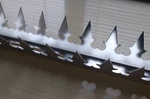 Security Fence Wall Top Spikes Stainless Steel 1M (39.37IN) Gizagiza With Hook. Fixed Price $194.92.