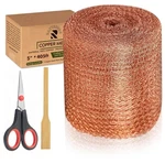 3RD Gen Copper Mesh Rodent Control Kit X 405FT, 100 Premium Wool For. Fixed Price $144.50.