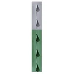 Chicago Heights Steel FRPT13300070G2N 1.33 In. X Ft. Green Studded T-POST44;. Fixed Price $194.95.