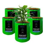 Pack 7.5 Gallon Grow Pots 12X12 Inch, Reusable Planter Bags,dura.... Fixed Price $26.28.