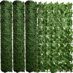 Pieces Balcony Privacy Screen 39.4 X 118 Inch Outdoor Artificial Ivy Privac.... Fixed Price $88.21.