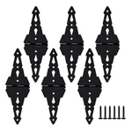 Home Master Hardware 8 Inch Heavy Duty Gate Hinges Black 6 Pack With Screws For. Fixed Price $64.58.