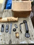 Vtg. 1954 Nos Stanley Thumb Gate Latch Hd Military Type F1189 1/2" Handle Usa. Fixed Price $25.00.