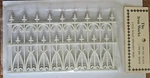 The Works Fence Pcs, 1:12 Scale "wrought Iron" White Plastic 200. Fixed Price $8.50.