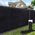Aofeiga 180GSM 6FT X 50FT Fence Privacy Screen Heavy Duty Cover Garden .... Fixed Price $74.63.