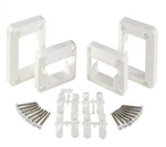 Fiberon Sentry Rail Brackets 4PK (2 Sets) W/ Hardware 435553 - Brand New. Fixed Price $14.44.