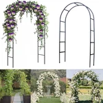 Garden Arch Trellis For Climbing Plants Outdoor - 4.6 * 7.8FT, 100% Metal Sturdy. Fixed Price $38.15.