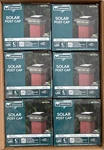 Lot Of 12 - Veranda Solar 4X4 6X6 Black Plastic Led Deck Post Cap Light. Fixed Price $125.00.