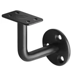 8 Pcs Black Handrail Bracket Flat Surface Square Top Railing Wall Support. Fixed Price $35.95.