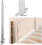 Muzata 30 Slope Knee Wall 36"X1"X2"(POST Body 35") -drilled Stair. Fixed Price $99.00.