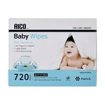 Rico Baby Wipes, Soft Pack With Easy Flip-top Lid, Ultra Moisturizing, 720-COUNT. Fixed Price $39.99.