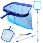 Heavy Duty Pool Skimmer Leaf Rake Cleaning Swimming Fine Mesh Netting. Fixed Price $17.99.