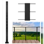 Muzata Cable Railing Post Square 42"X2" PS02 BH4L, PT1 PT3 PT6. Fixed Price $21.00.