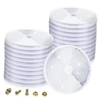 Chengu 20 Pcs Front 3 Inch Round Safety Trailer Reflectors With White. Fixed Price $41.54.