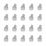 1-5/8 In. Chain Link Fence Silver Galvanized Steel Top Rail End Cap (pack Of 20). Fixed Price $112.77.