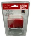Cosco 2000 Plus Self-inking Custom Stamp Kit Up 6 Lines 725 Characters. Fixed Price $9.99.