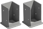 New England Arbors Bolt Down Bracket Kit For Pergolas - VA80205. Fixed Price $101.38.