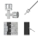 20 Pack 1/8" Railing Anchor TERMINAL,T316 Stainless Steel Fitcable. Fixed Price $29.56.