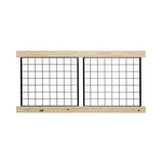 33 In. X 72 Pressure-treated Southern Yellow Pine Wood Deck Railing Kit. Fixed Price $184.42.