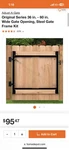 Adjust-a-gate Steel Frame Building Kit, 36"-60" Wide Opening Up To 4' High. Fixed Price $65.00.