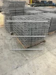 Vestil Welded Wire Open Deck Pallet, Galvanized Steel, 42"L X 46"W, 2,500 Lb. Dy. Fixed Price $30.00.