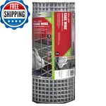 Yardgard 1IN Mesh Welded Wire Fence 24IN X 25FT Galvanized Steel Cage Enclosure. Fixed Price $54.25.
